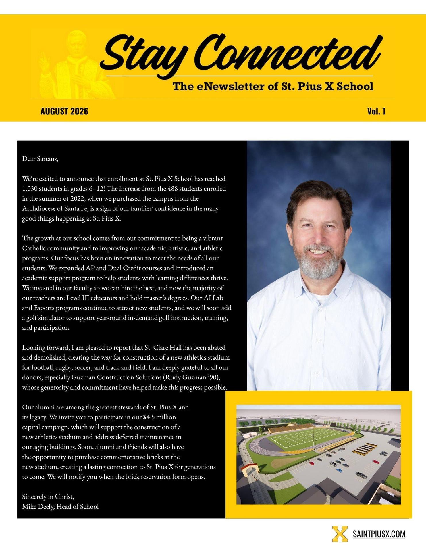 e-newsletter Fall 2026