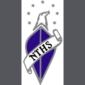 Logo featuring a shield with an eagle and 'NTHS' banner.