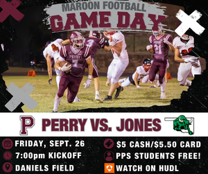 Perry vs. Jones Football Game Day