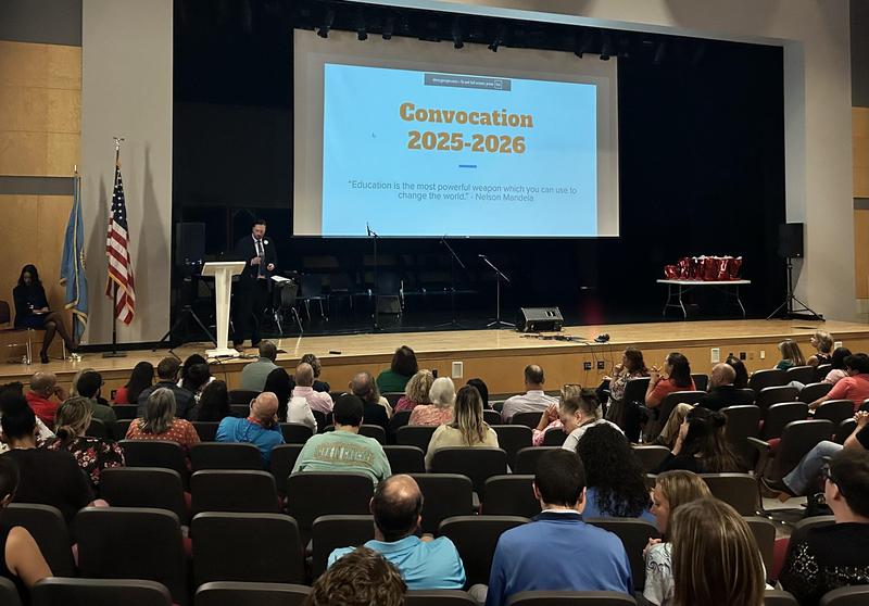 Welcoming staff for the new year