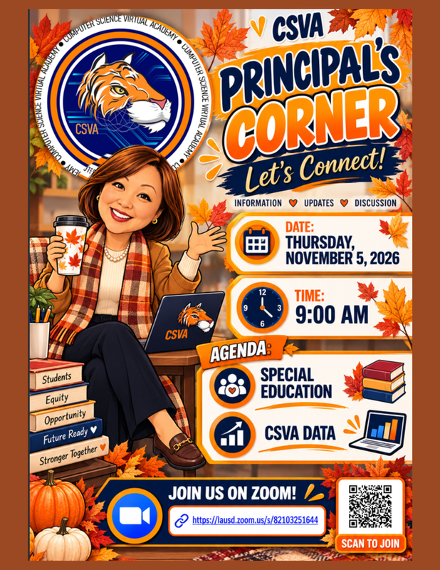 November Principal's Corner