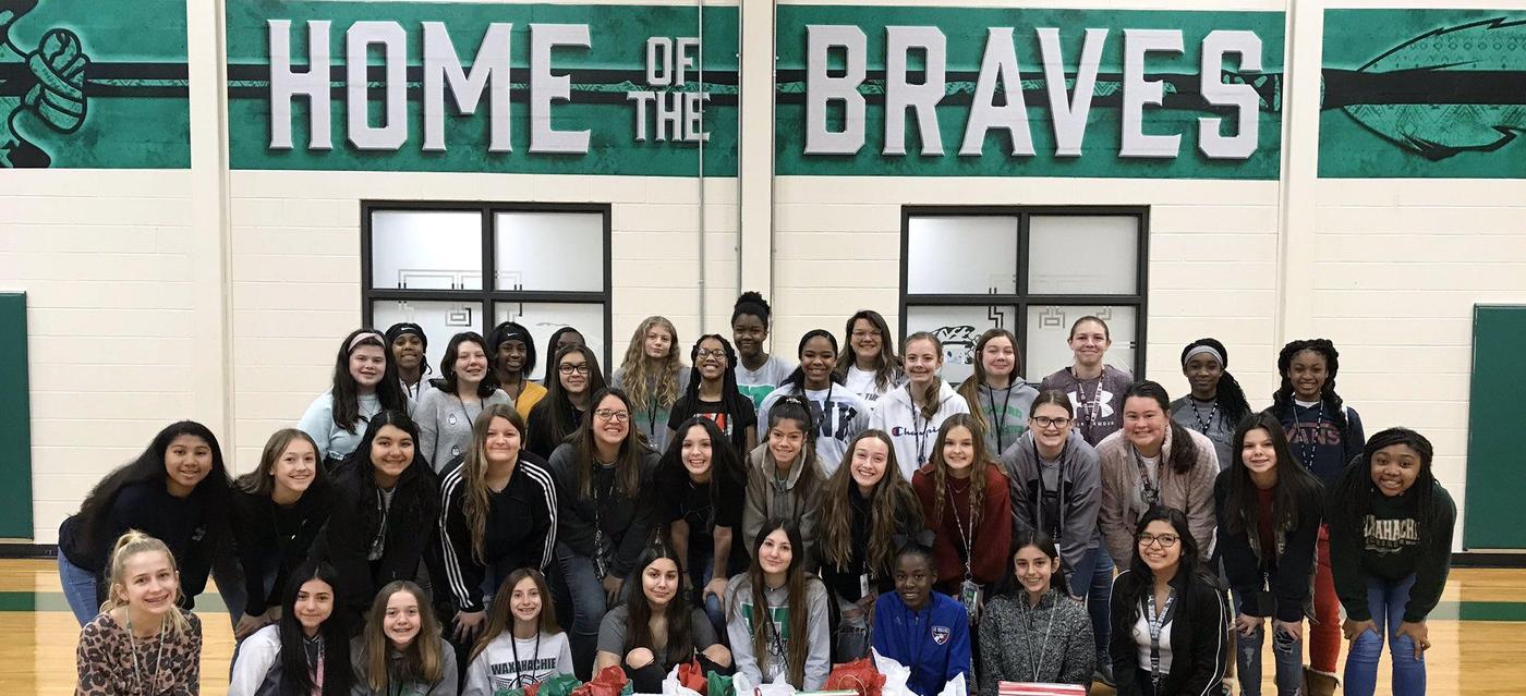 Howard Lady Braves group picture