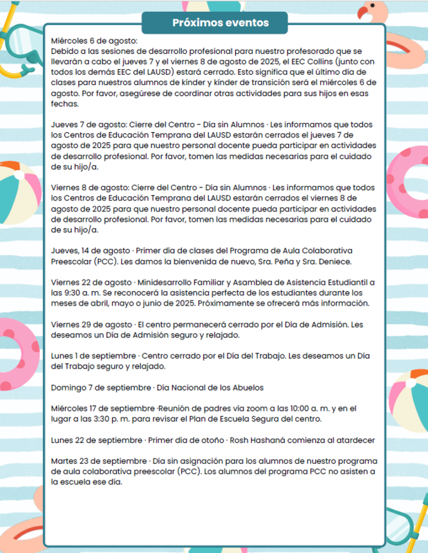 Summer Newsletter (Spn), pg 2