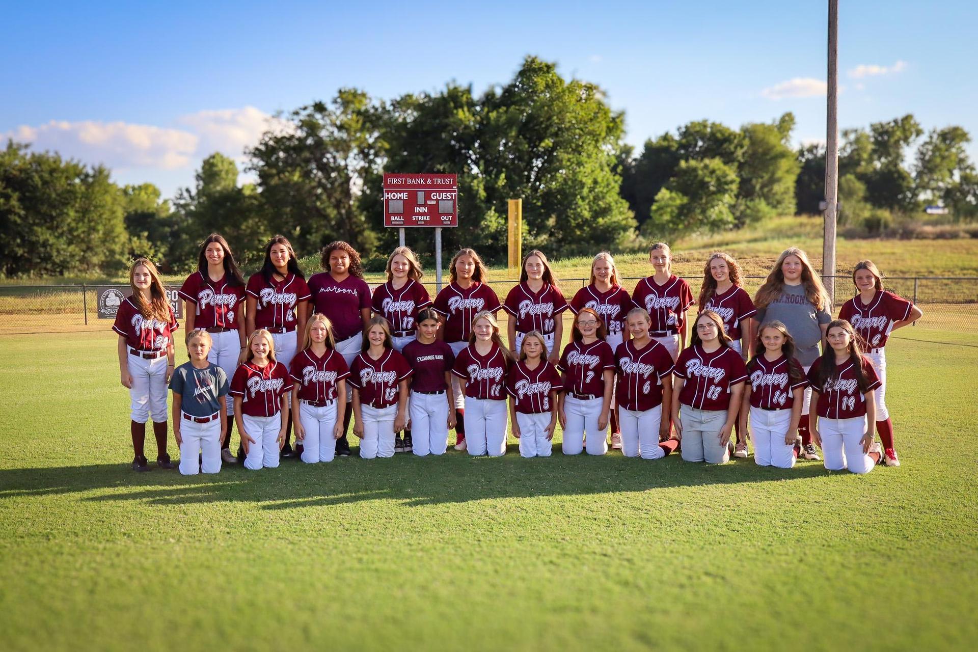 Perry Junior High Softball 2025