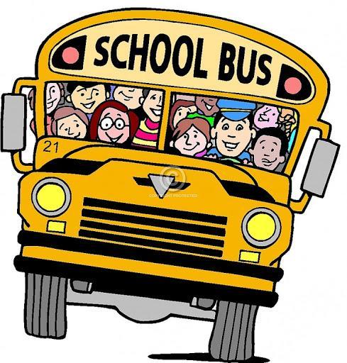 Decorative Image of a Cartoon School Bus