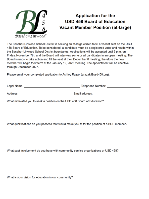 BOE Application 2025