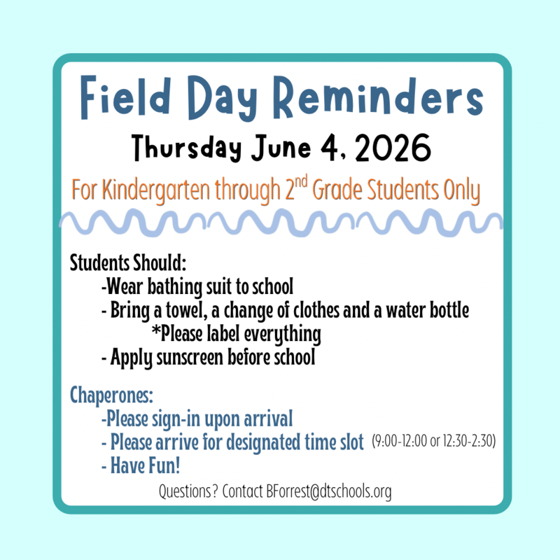 Field Day Reminder