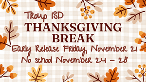 thanksgiving break dates