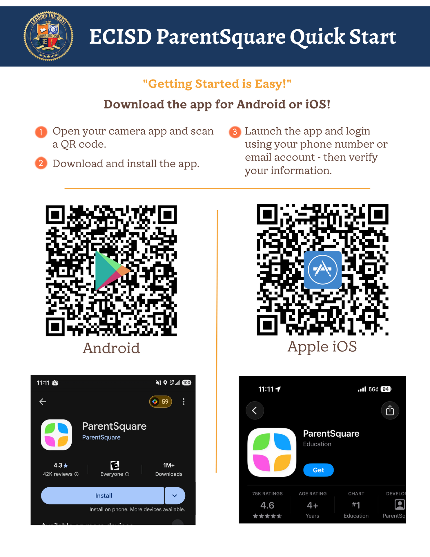 ParentSquare Quick Start - English