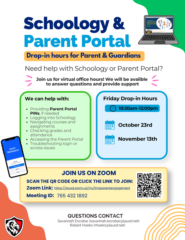 Parent Portal Hours