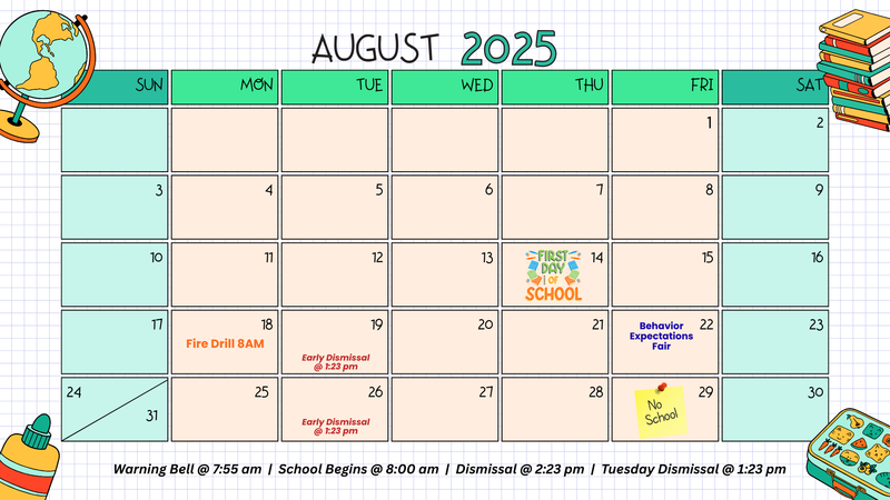 august