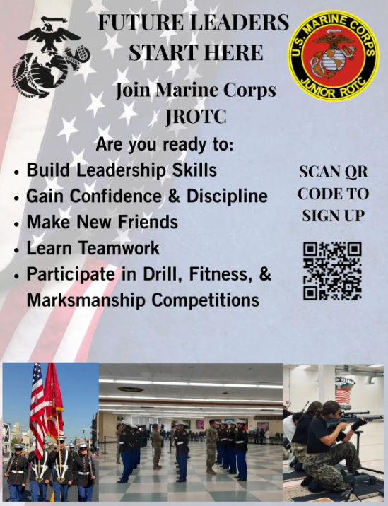 Joining The Union City Young Marines Flyer