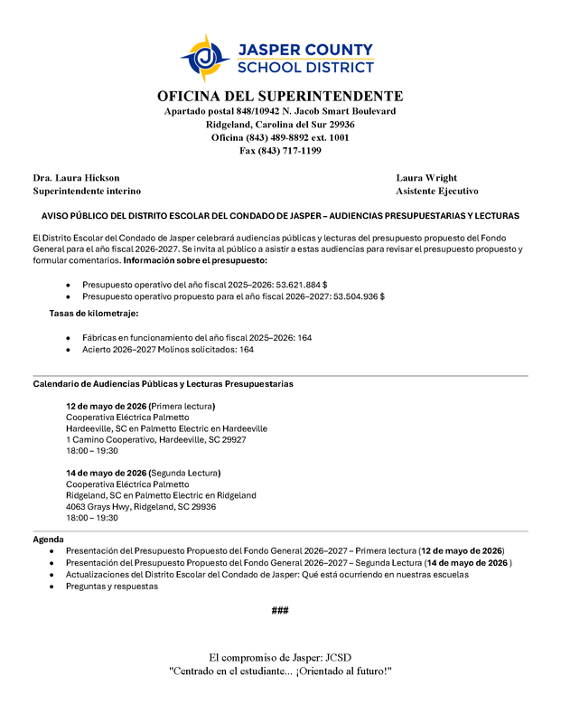 Jasper County School District Public Notice - Budget Reading - English and Spanish_Page_2.png