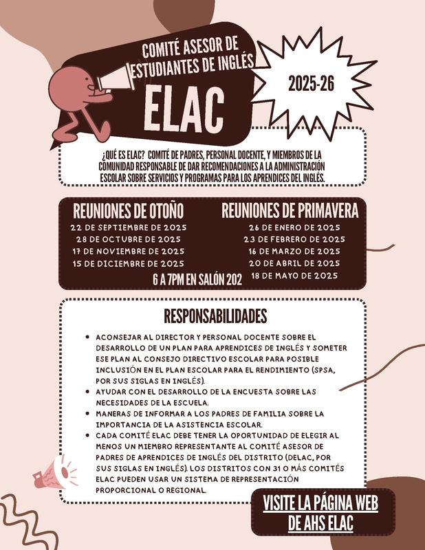 ELAC Meeting on Dec, 15th