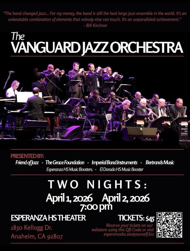 Village Vanguard Orchestra Night April 2nd Thumbnail Image