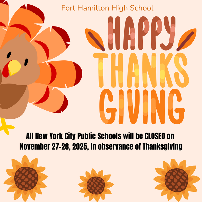 FHHS Closed for Thanksgiving - November 27-30, 2025 Featured Photo