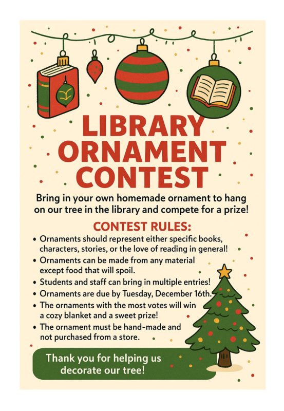 Library Ornament Contest