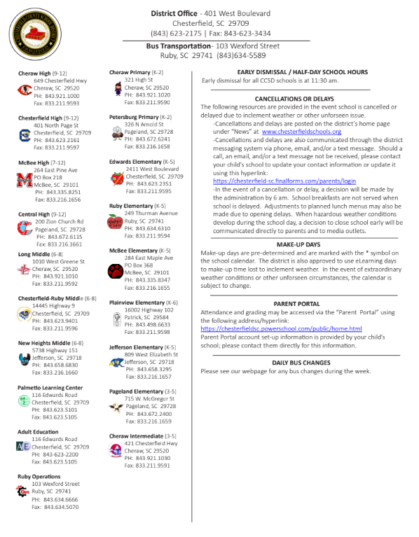 Contact Information