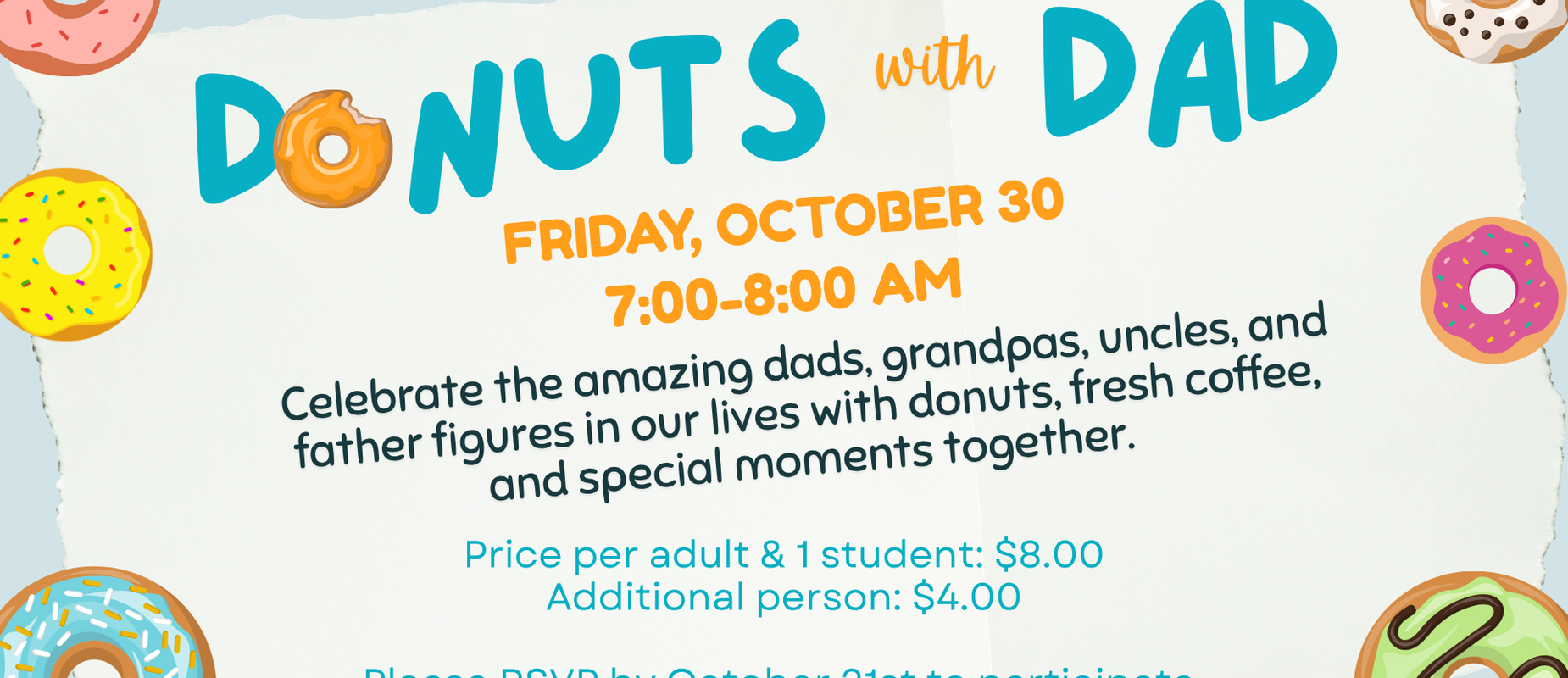 Donuts With Dad