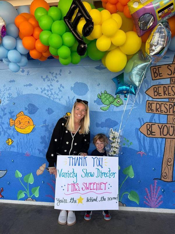 Thank you Ms. Sweeney Newland Variety Show