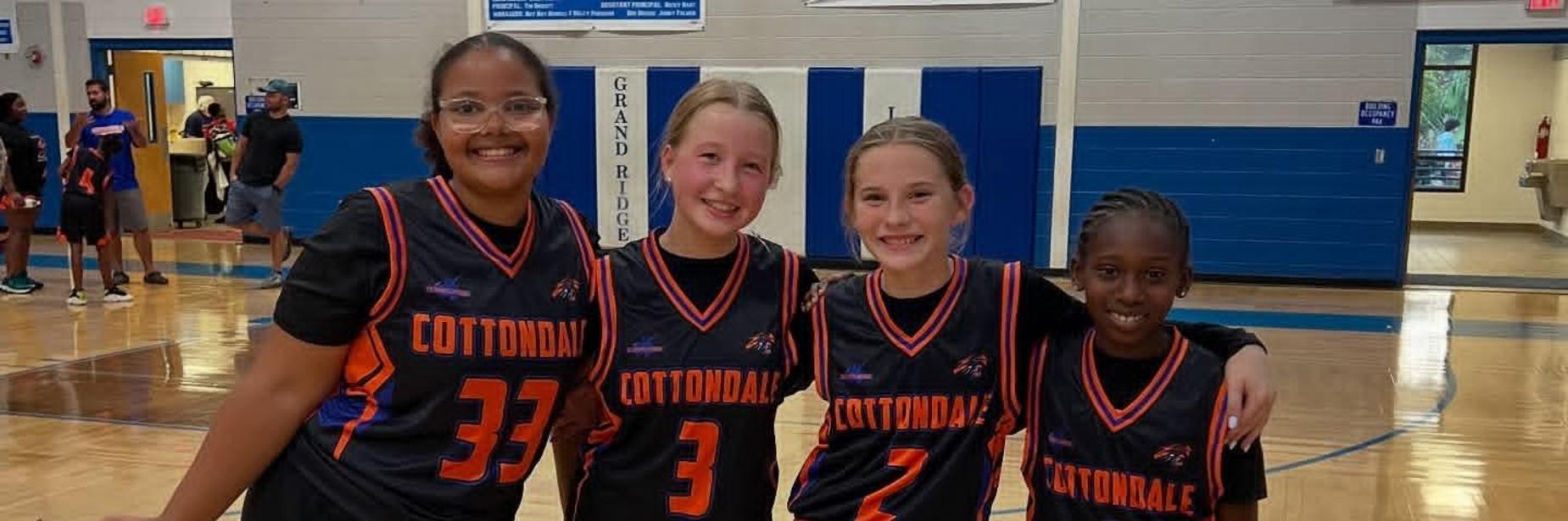 Middle School Basketball Players