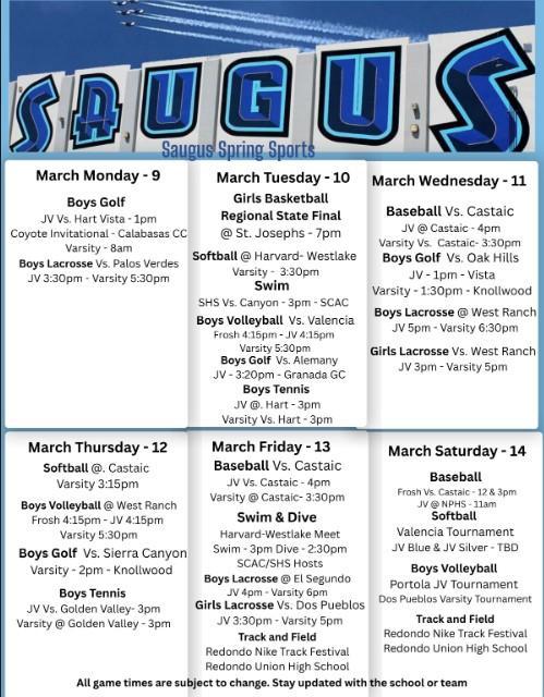 Sports this Week!