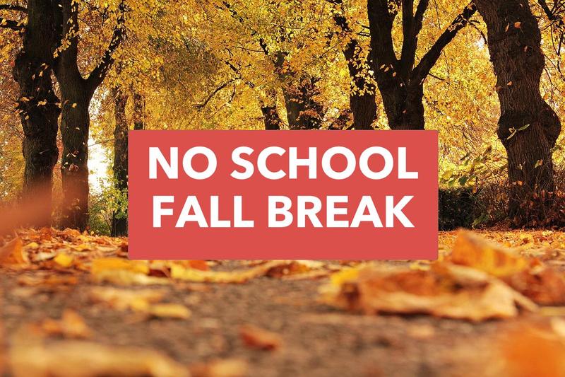 Fall Break: 11/22-11/26 Featured Photo