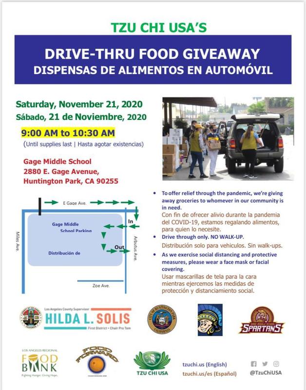 Drive-Thru Food Giveaway