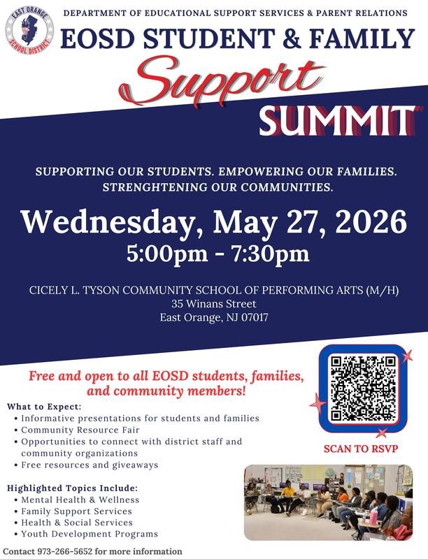 Student & Family Summit May 27, 2026 5 pm