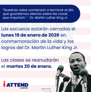 MLK Holiday Spanish