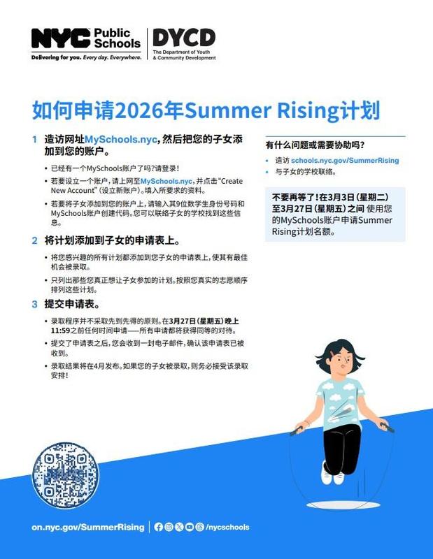 Summer Rising chinese