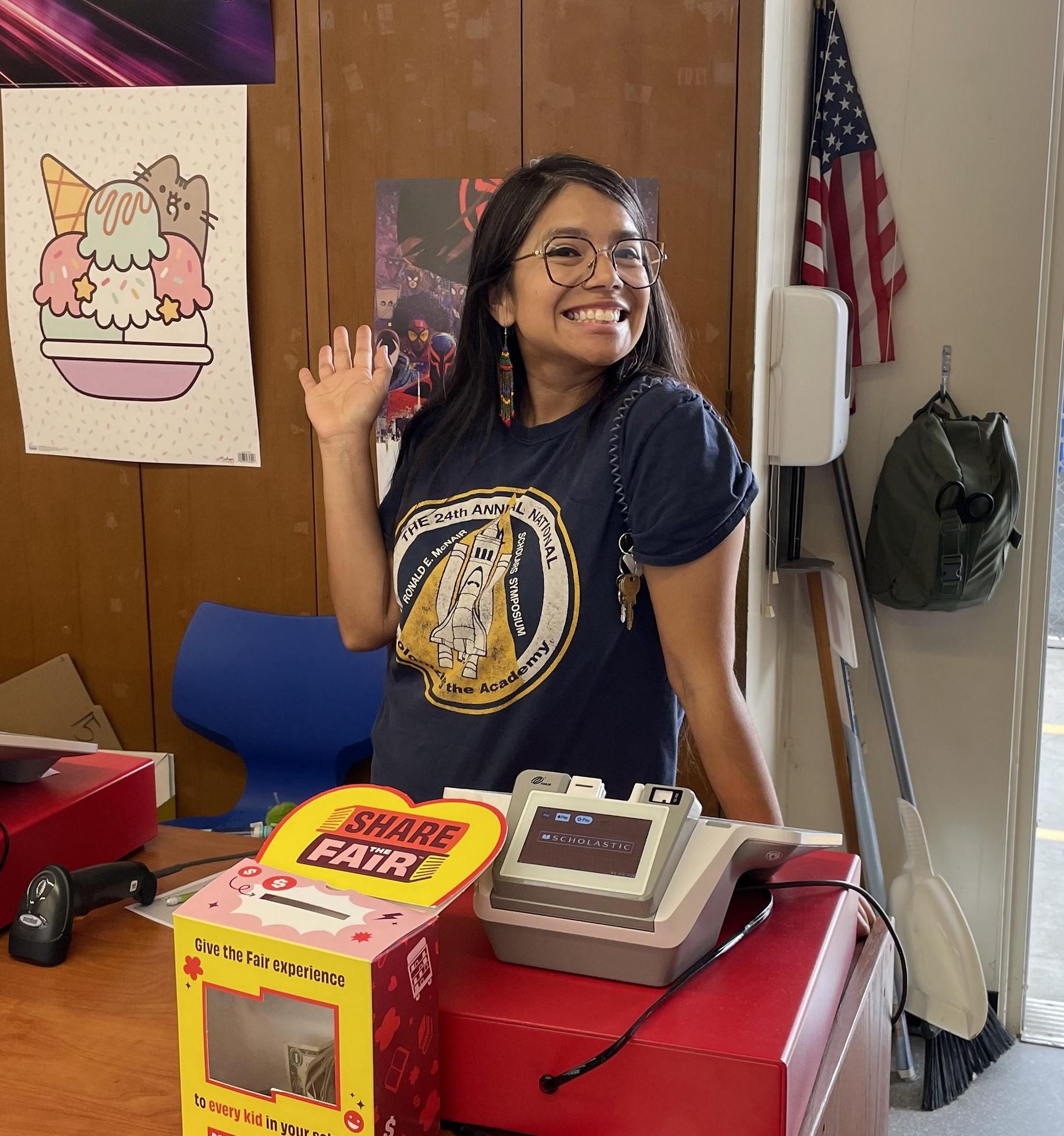 Ms. Mae Ramirez, School Librarian