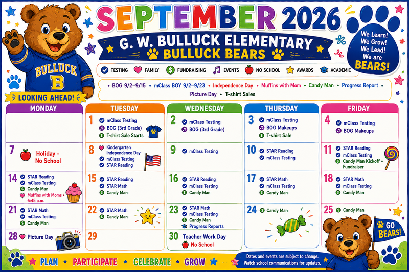 September Calendar