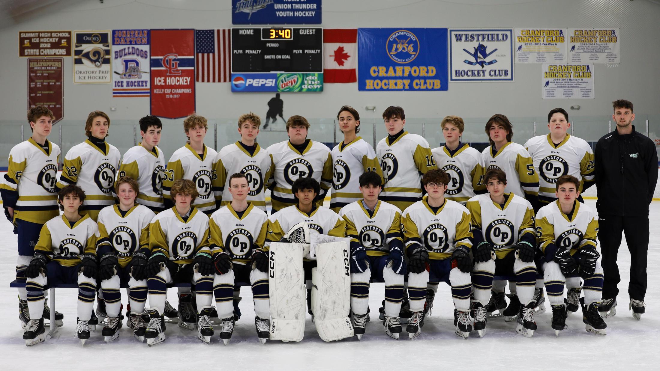 JV Ice Hockey Ice Hockey Oratory Preparatory School