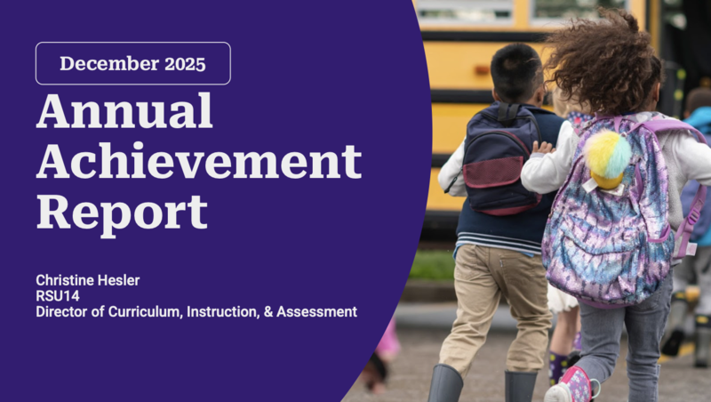 Annual Achievement Report