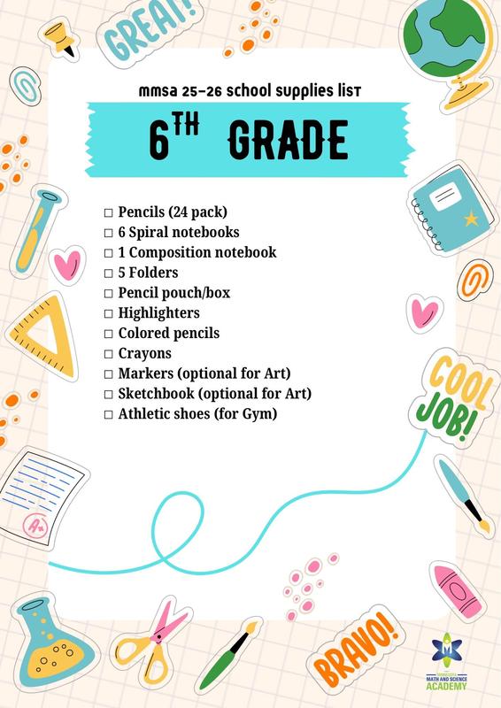 Don’t forget, MMSA families!