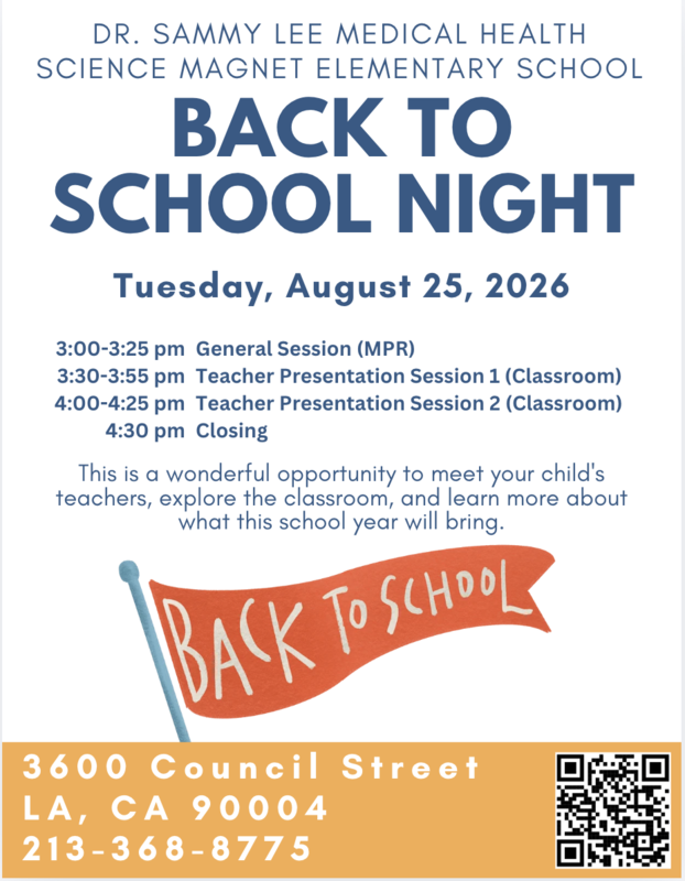 Back to School Night Featured Photo