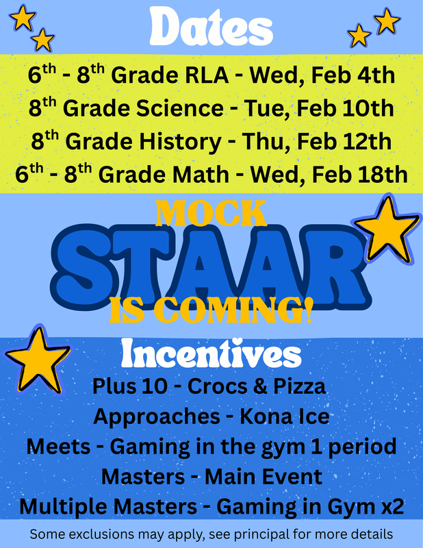 MOCK STAAR Incentives