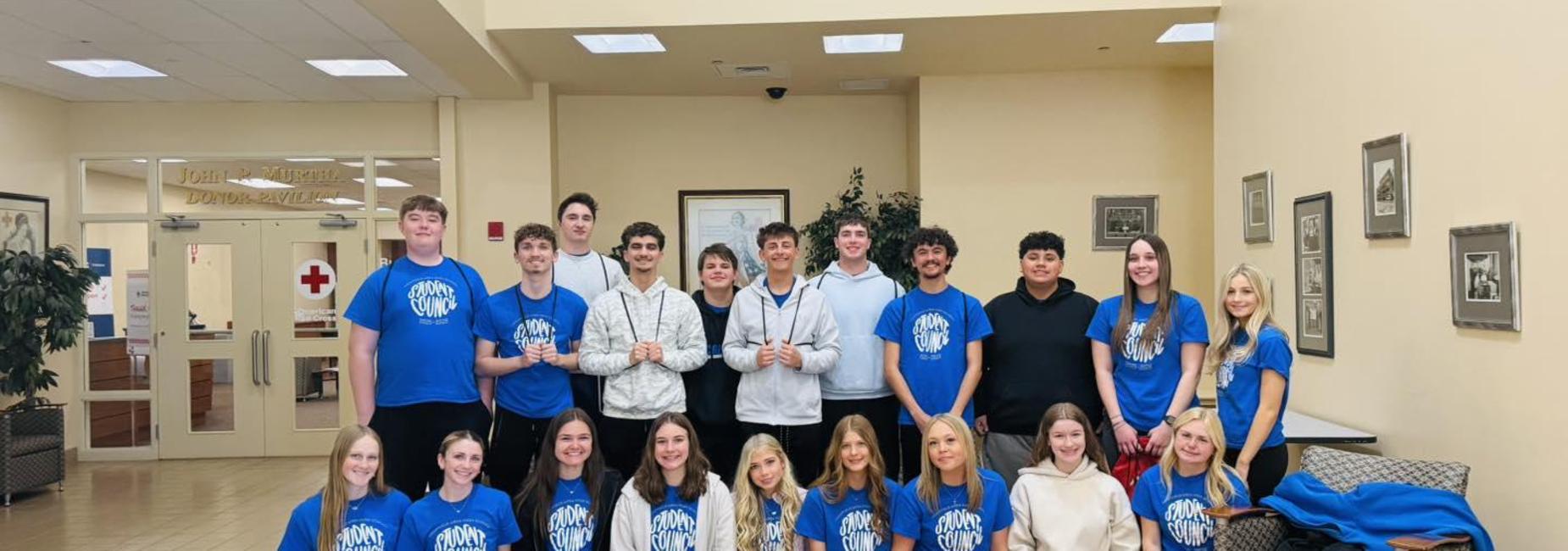 Tour of the Red Cross Processing Center