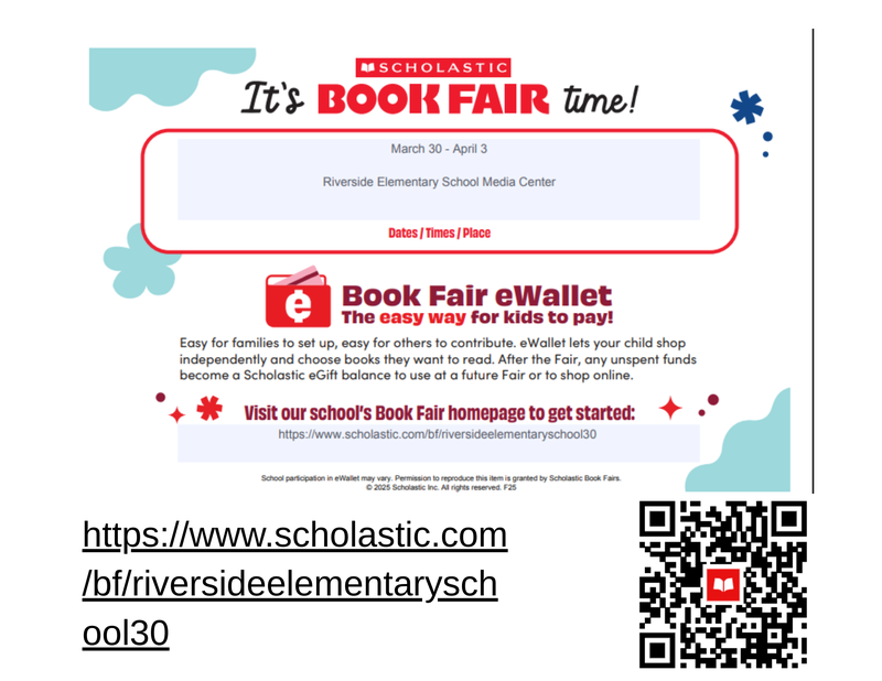 Spring Book Fair Flyer