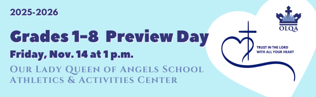 RSVP HERE for the Grades 1-8 Preview Day Featured Photo