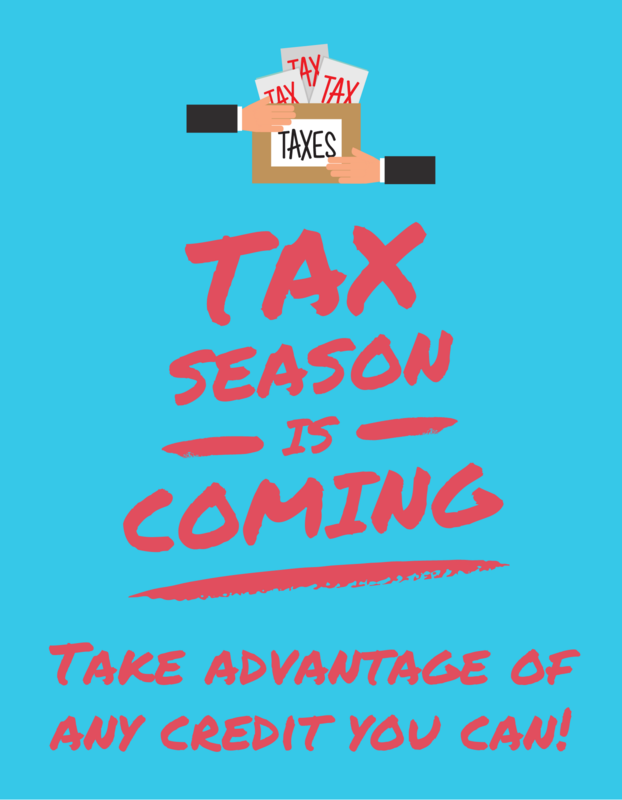 2020 Taxes & Tax Credit Featured Photo