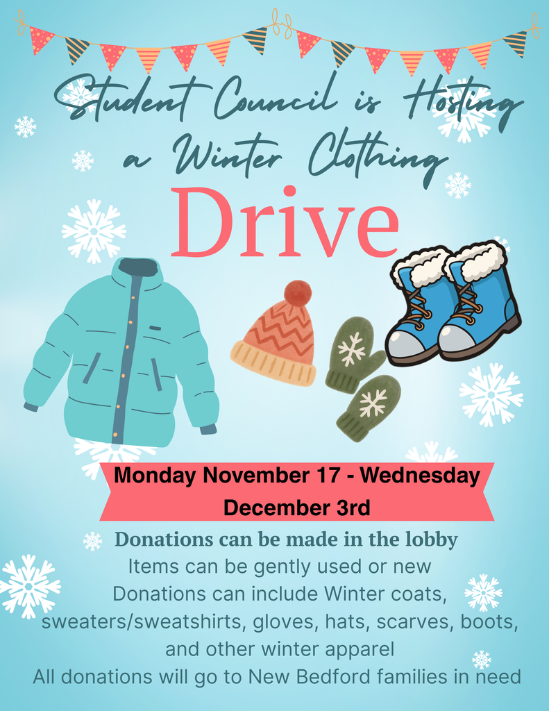 Winter Clothing Drive English