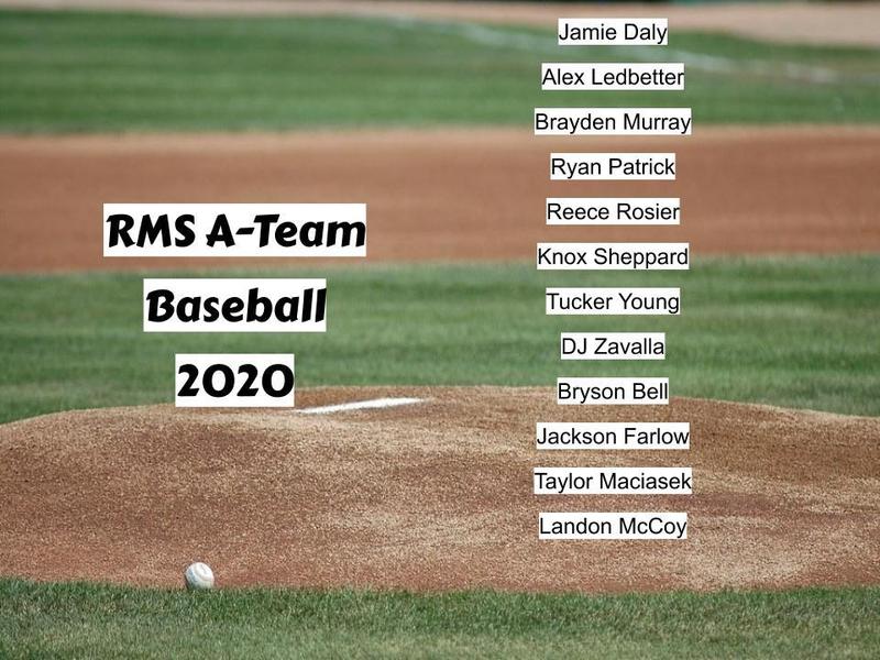 2019-2020 A Team Baseball Team Featured Photo