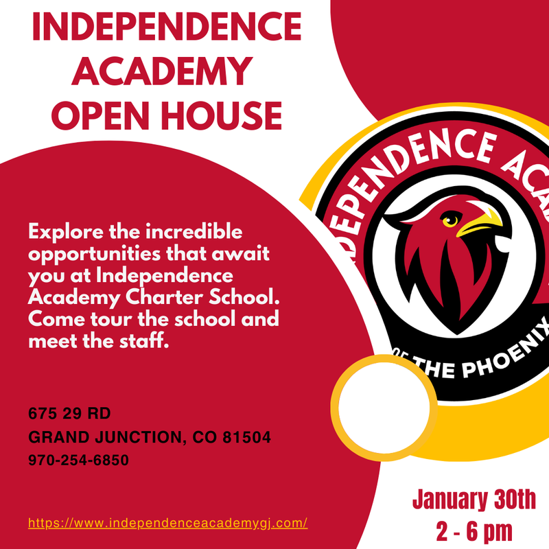 Open House for prospective families is Friday, January 30th 2-6pm.
