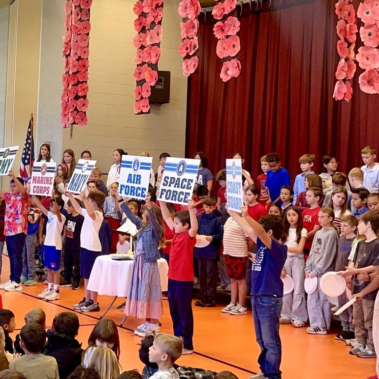 Garden Ridge Elementary Veterans Day 2025