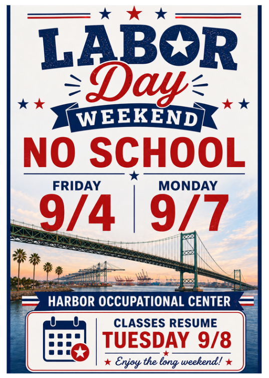 Labor Day 2026 weekend