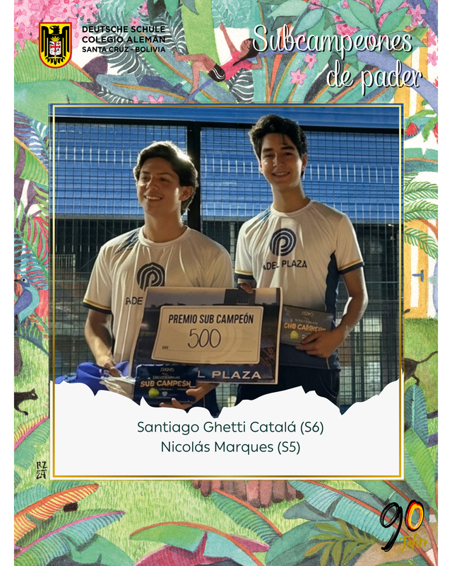 Subcampeones de padel Featured Photo