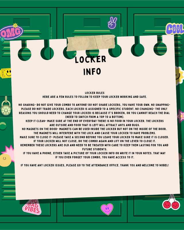 Locker Rules Featured Photo