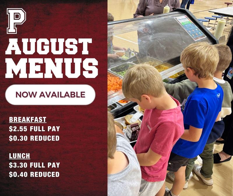 Perry Public Schools Breakfast Lunch Menus
